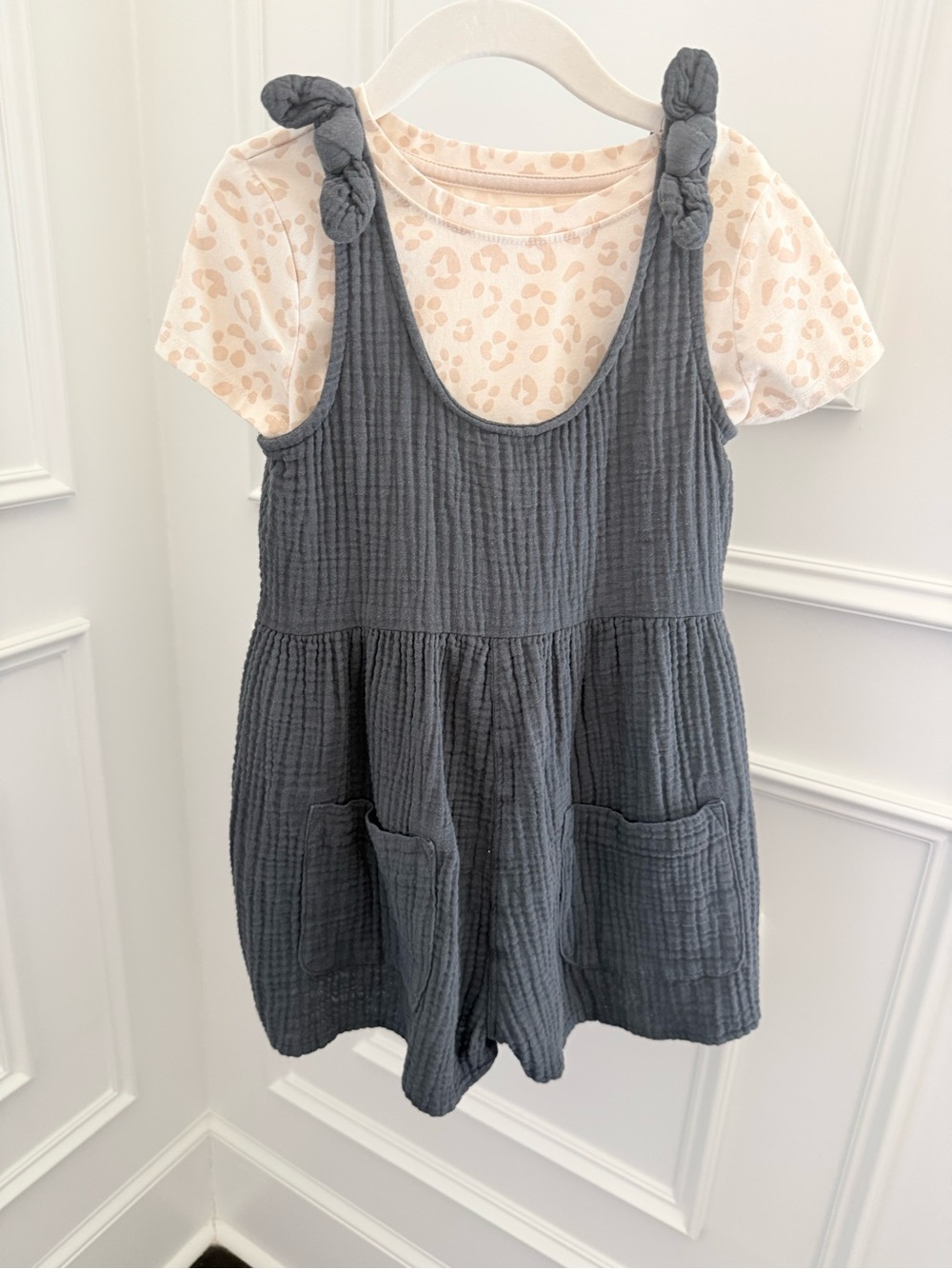 Adorable Romper & Undershirt set